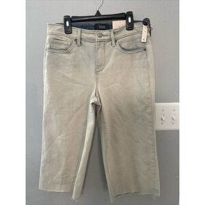 Nydj Wide Leg Pedal Pusher Capri Women's Size 4